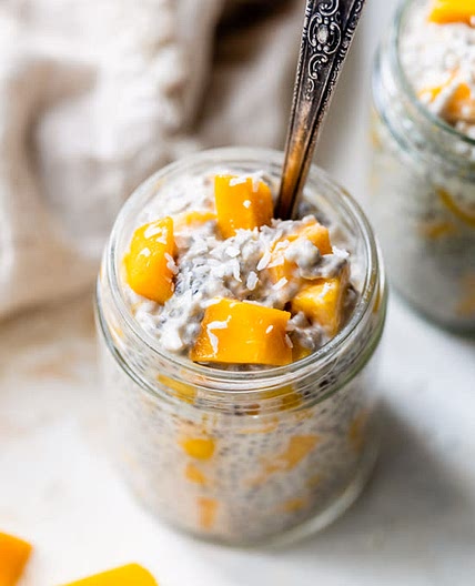 Mango Coconut Chia Pudding