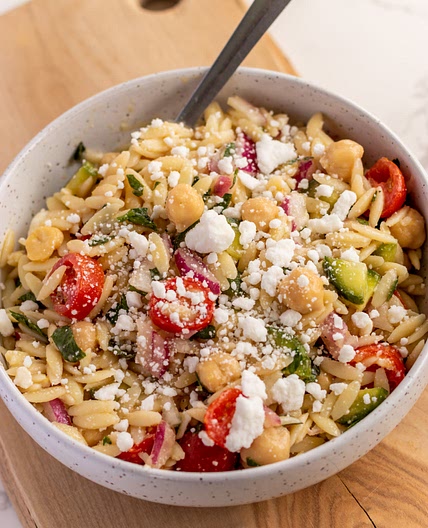 Lemon Orzo Salad