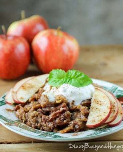 Slow Cooker Apple Pie