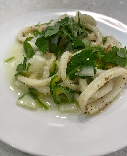 Octopus salad – salade ourite