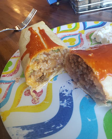 Baked Chimichangas