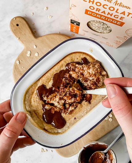 🍊 Chocolate Orange Baked Oats 🍊