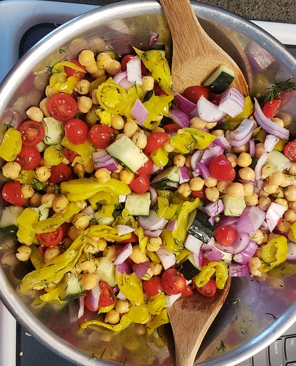 Summer Mason Jar Salad