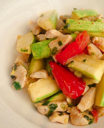 Delicious Dinner for $3! Chicken Zucchini Recipe | Sauteed Zucchini