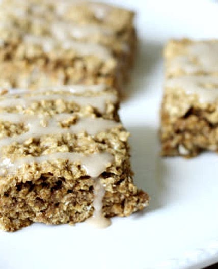 Cinnamon Brown Sugar Oatmeal Squares