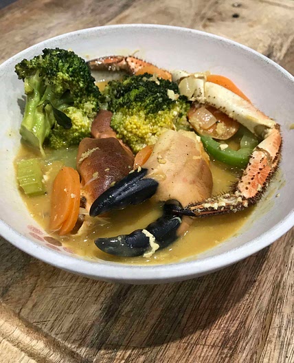 Crab in Coconut Milk (Alimango Sa Gata)