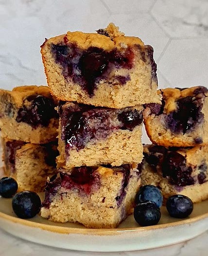 Blauwe bessen cake met verstopte peulvruchten 🫐