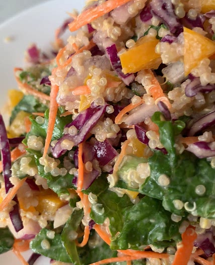 Orange Tahini Salad
