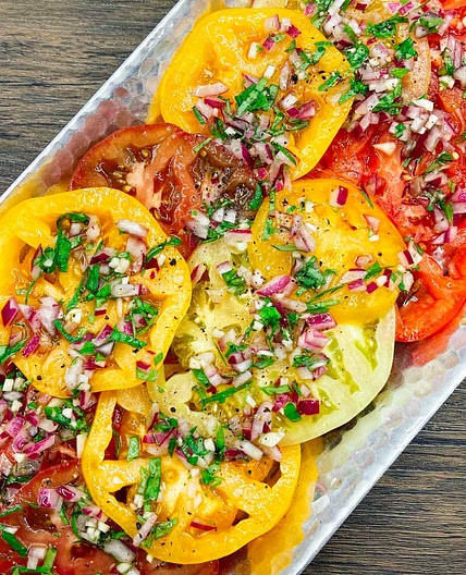 Marinated Tomatoes 