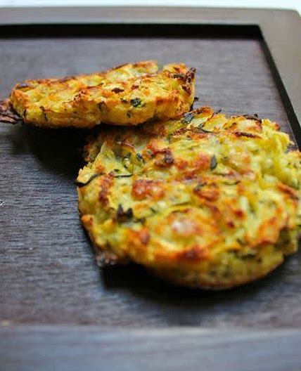 Galettes de courgettes