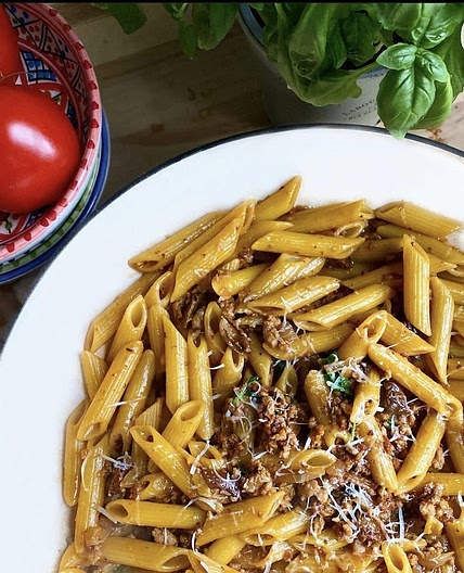 Pork And Porcini Pasta