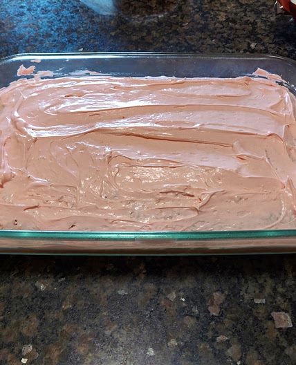 Watermelon Poke Cake
