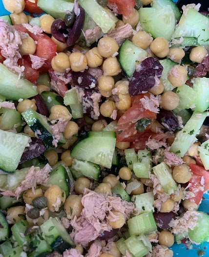 Mediterranean Tuna Salad