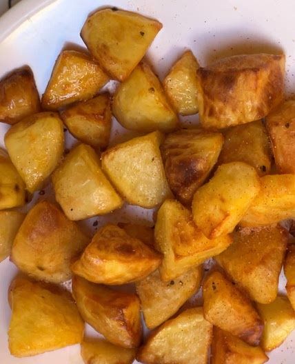Crispy Air fryer Potatoes