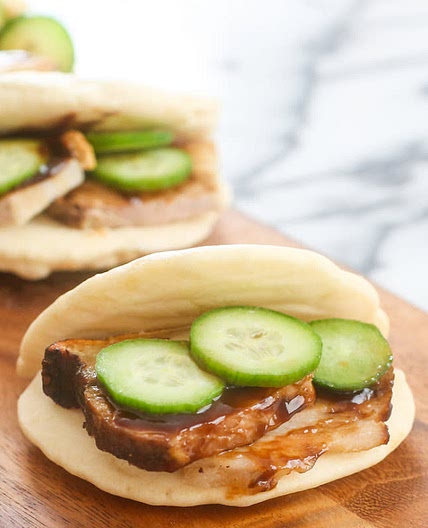 5 Minute Microwave Chinese Buns