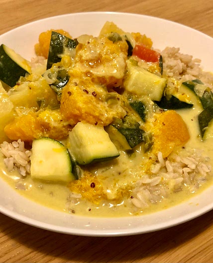 29. Sri Lankan Yellow Pumpkin and Vegetable Curry