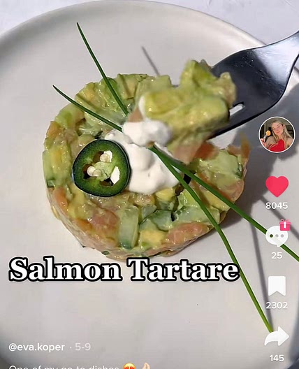 salmon tartare