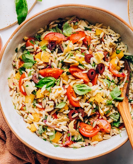 Mediterranean-Inspired Orzo Pasta Salad