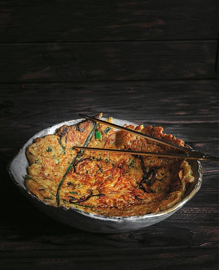 BINDAETTEOK Mung Bean Pancakes