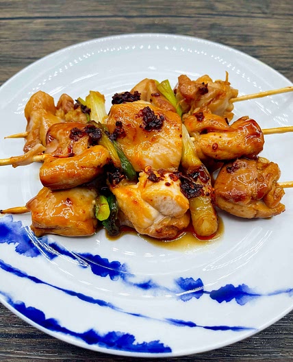 Yakitori (Japanese chicken skewers)