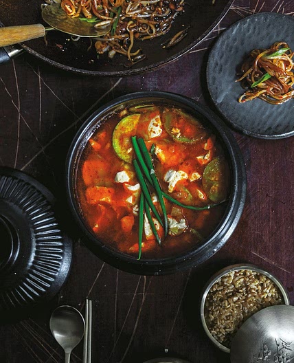 SOONDOOBOO CHIGAE  (순두부찌개• Silken Tofu Stew)