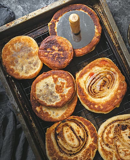 SWEET HOTTEOK  (호떡• Fried Stuffed Pancakes)