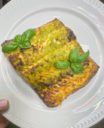Green Goddess Salmon