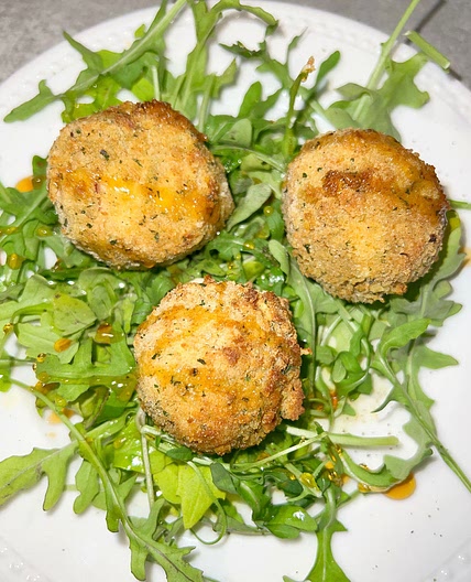Bacon & Caramelized Onion Goat Cheese Bites