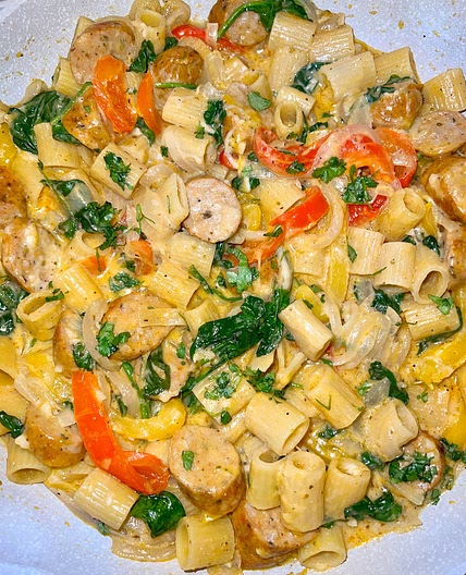 Chicken Chorizo Rigatoni Pasta