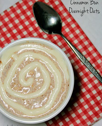 Cinnamon Bun Overnight Oats