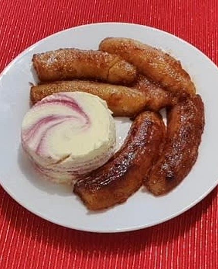 Caribbean Bananas ( Tasted, tweaked and Photo By: Mercy Bello(RD)