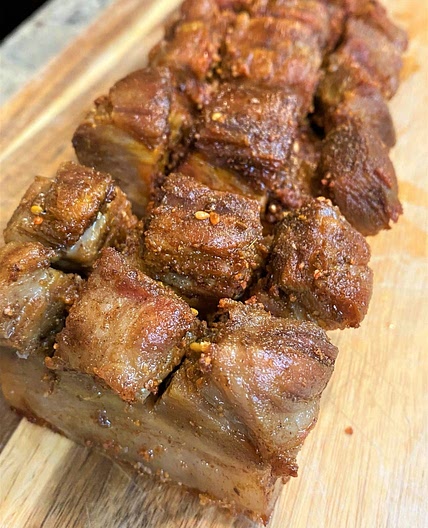 Oven Baked Crispy Pork Belly | 脆皮五花肉