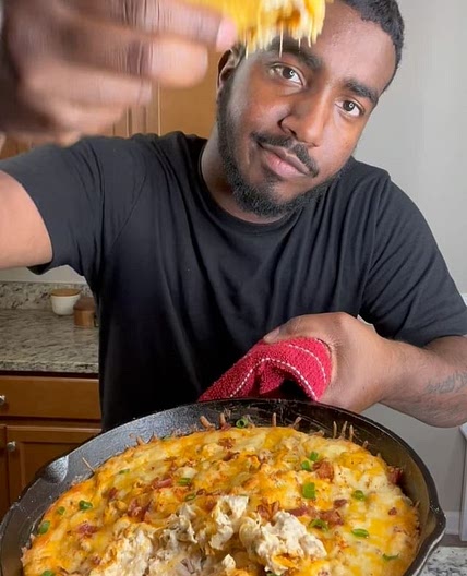 Jalapeño popper chicken dip