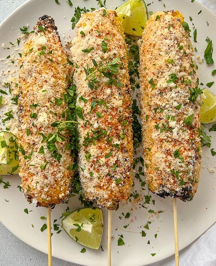 Mexican Street Corn ( Elote ) This is hands down the best corn recipe for the summer. Mexican street corn is incredibly delicious and so easy to make. I will give you substitutes for the Cotija cheese as it’s extremely hard to find for me personally. This