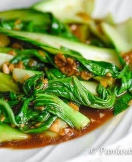 Garlic Oyster Sauce Bok Choi