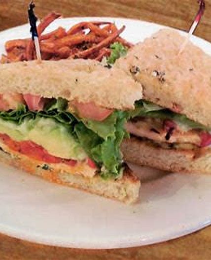 Chicken focacia