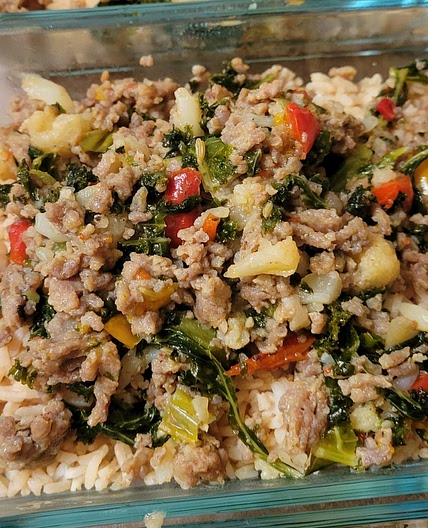 Sausage Veggie Skillet