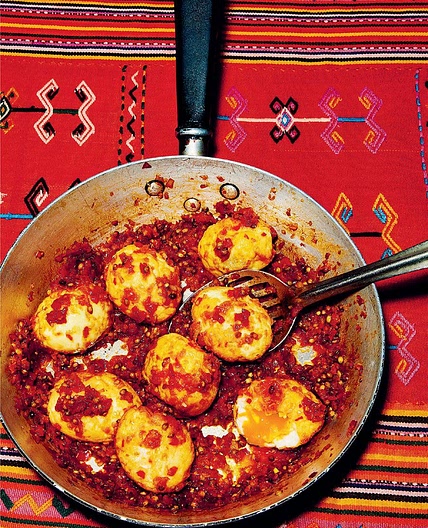 FRIED SPICED SOFT-BOILED EGGS