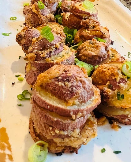 Garlic Parmesan Roasted Potatoes