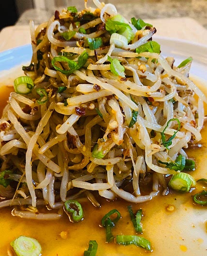 Bean Sprouts Side Dish | 凉拌豆芽