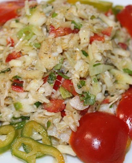 Salted Cod Salad (Buljol)