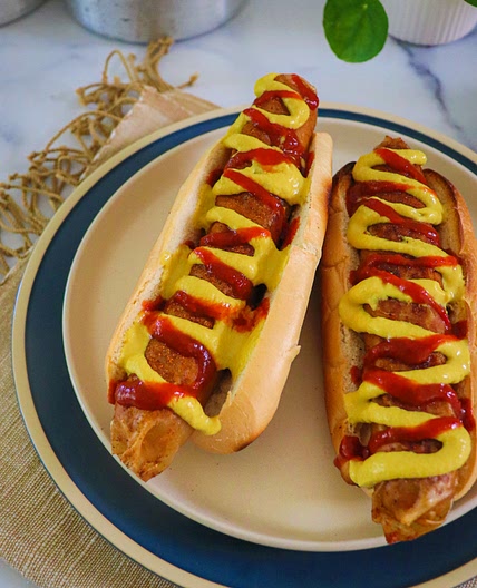 Vegan Gluten Free Hot Dogs (no carrots!)