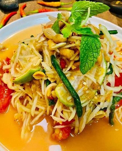 Thai Papaya Salad | 木瓜沙拉
