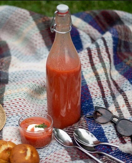 Erdbeergazpacho