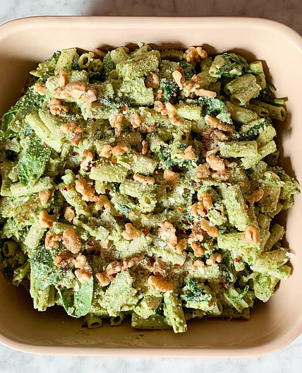 pesto chicken pasta
