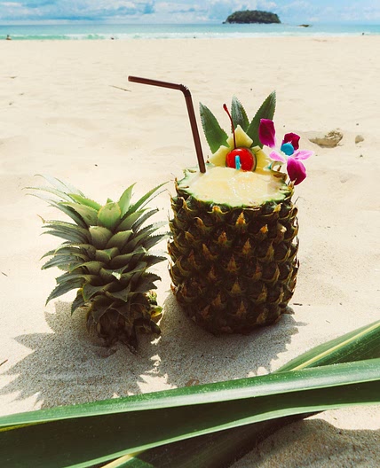 Homemade Piña Colada