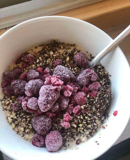Raspberry Chocolate Oats