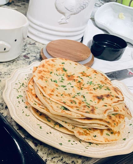 Yeast Free Naan