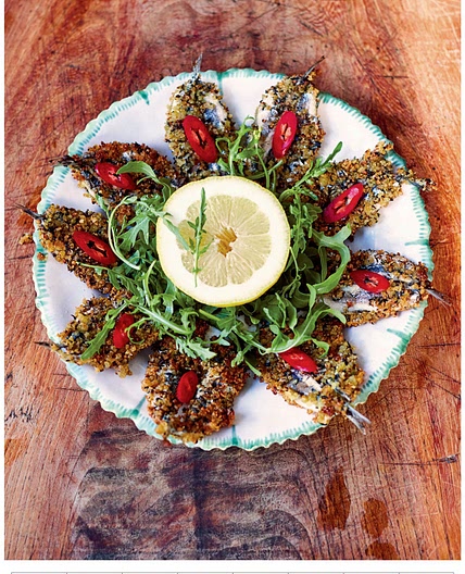CRISPY FRESH ANCHOVIES