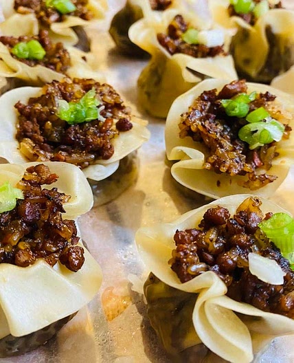 Chinese Sweet Rice Siu Mai | 糯米烧麦
